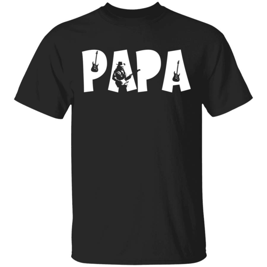 Guitar Papa Guitar Dad Gifts For Father’s Day Tshirt