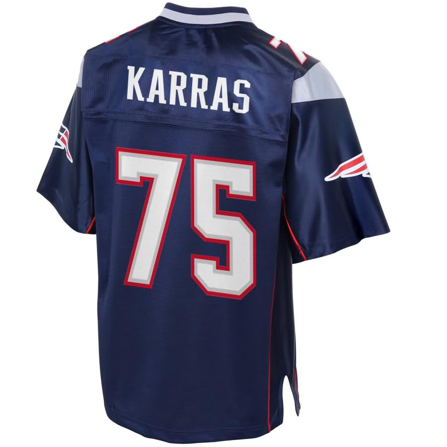 Ted Karras New England Patriots NFL Pro Line Player Jersey – Navy