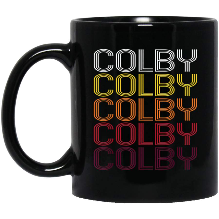 Colby KS  Vintage Style Kansas Mug