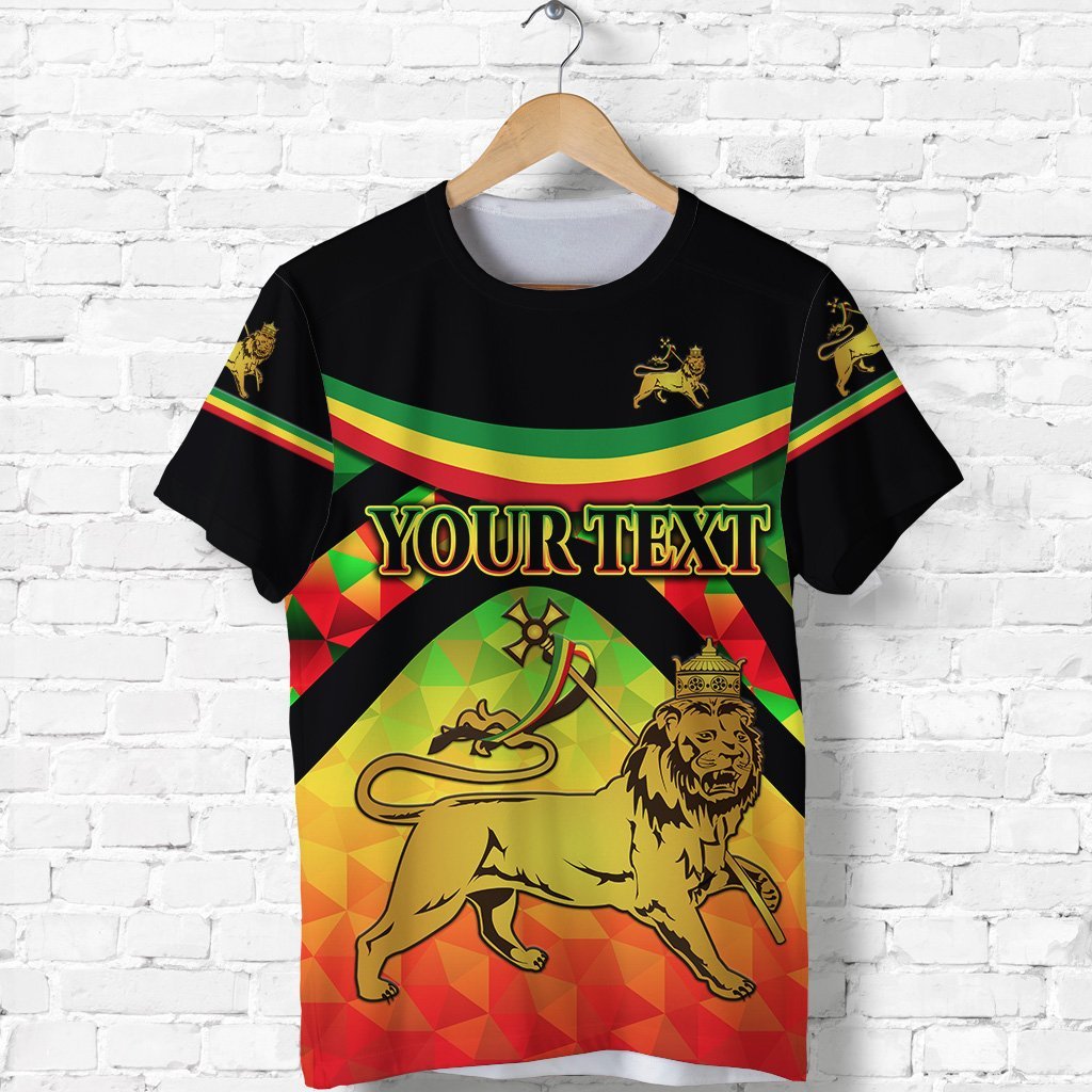 (Custom Personalised) Ethiopia Lion Of Judah T Shirt Vibes Version Lt8