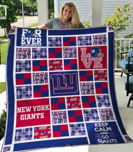 New York Giants 1 Quilt Blanket A95