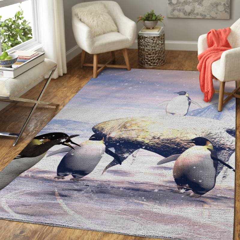 Funny penguin – Animals Area Rug Carpet