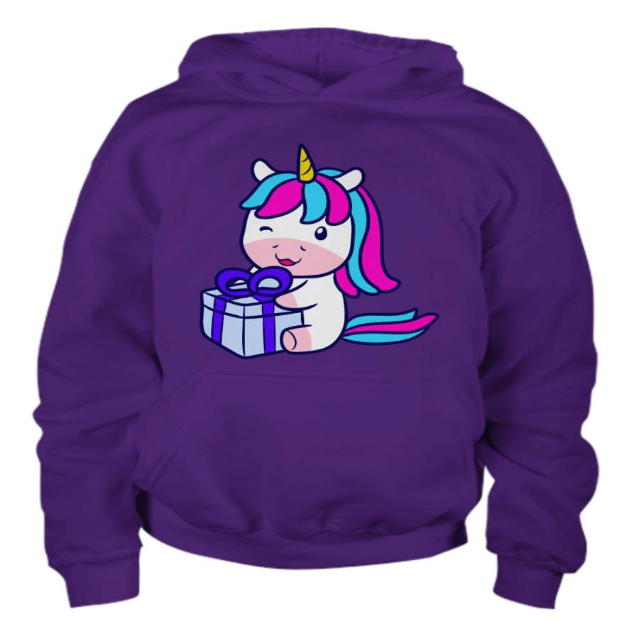 Girls Unicorn Hoodie Sweatshirt Christmas Hoodie Custom