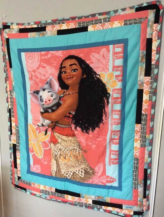 Moana Fabric Quilt