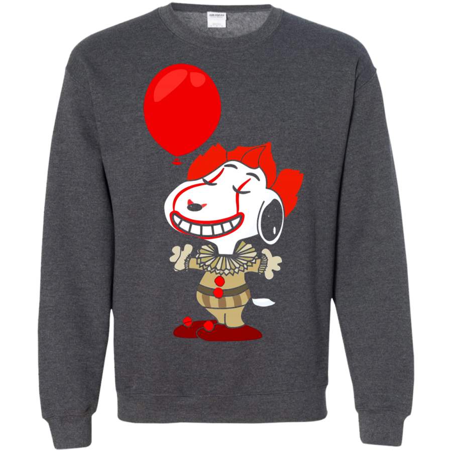 AGR IT Pennywise Do You Want A Balloon Snoopy Stephen King Sweatshirt ...