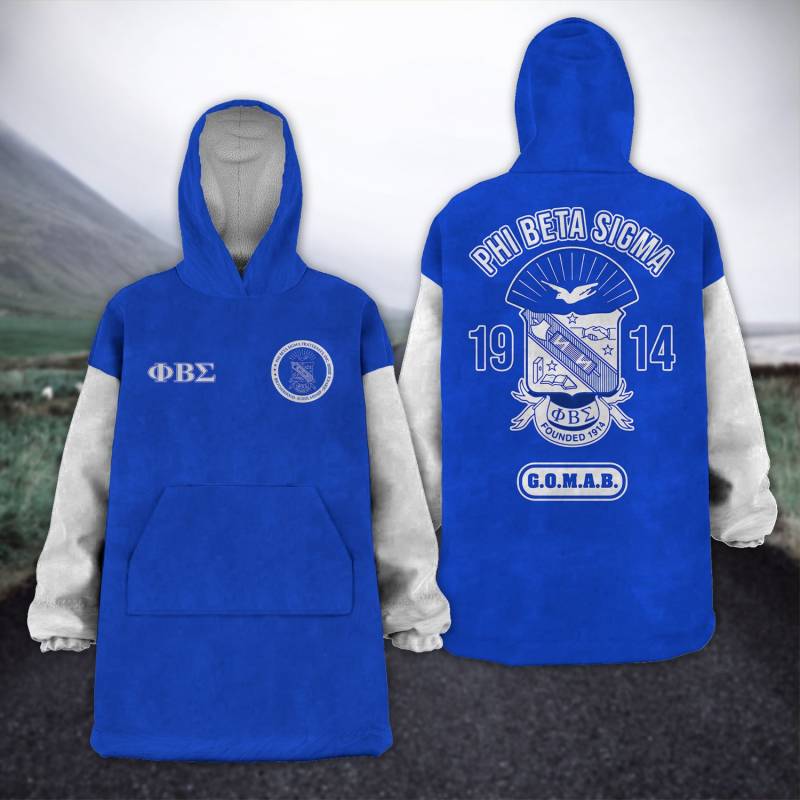 PHI BETA SIGMA LAZY PAJAMAS HOODIE 23320201