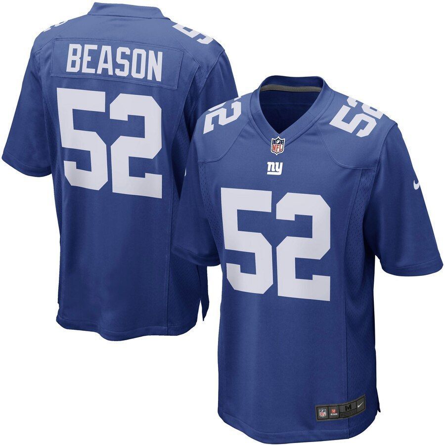 Jon Beason New York Giants Game Jersey Royal Blue 2019