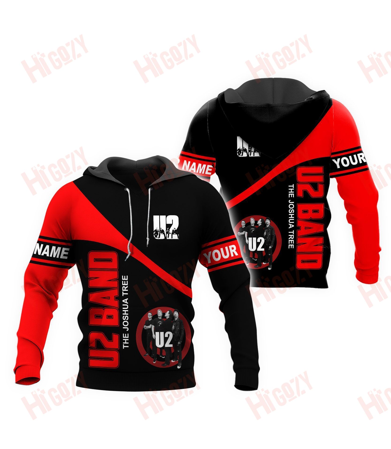 U2 Band Hoodie 3D – Spnv244