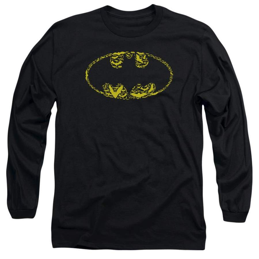 Batman – Bats On Bats Long Sleeve Adult 18/1