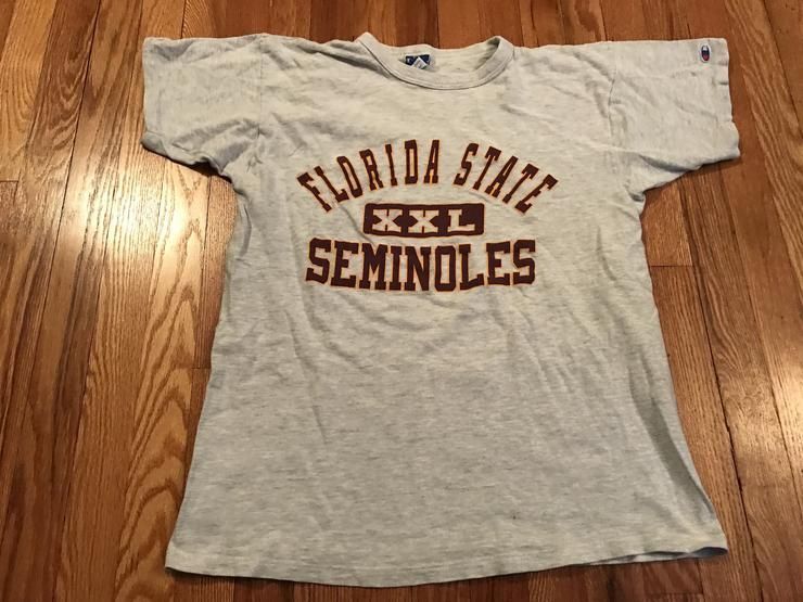 80S Florida State Seminoles Vintage Champion Shirt