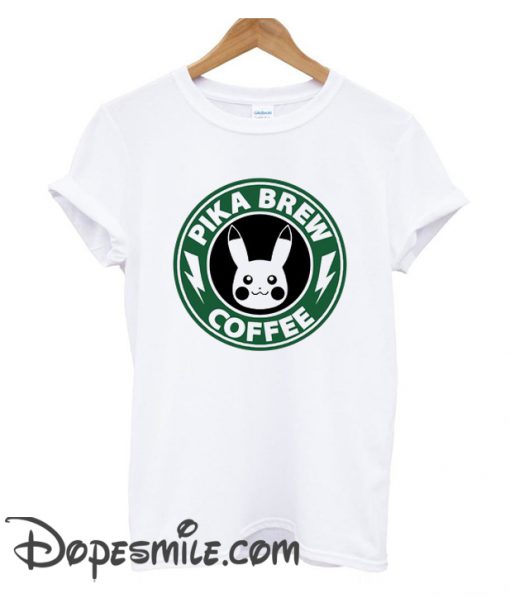 PIKA BREW COFFEE cool T-SHIRT