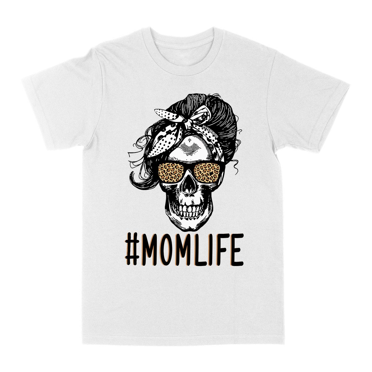 Skull Leopard Momlife Ez03 0304 Classic T-Shirt