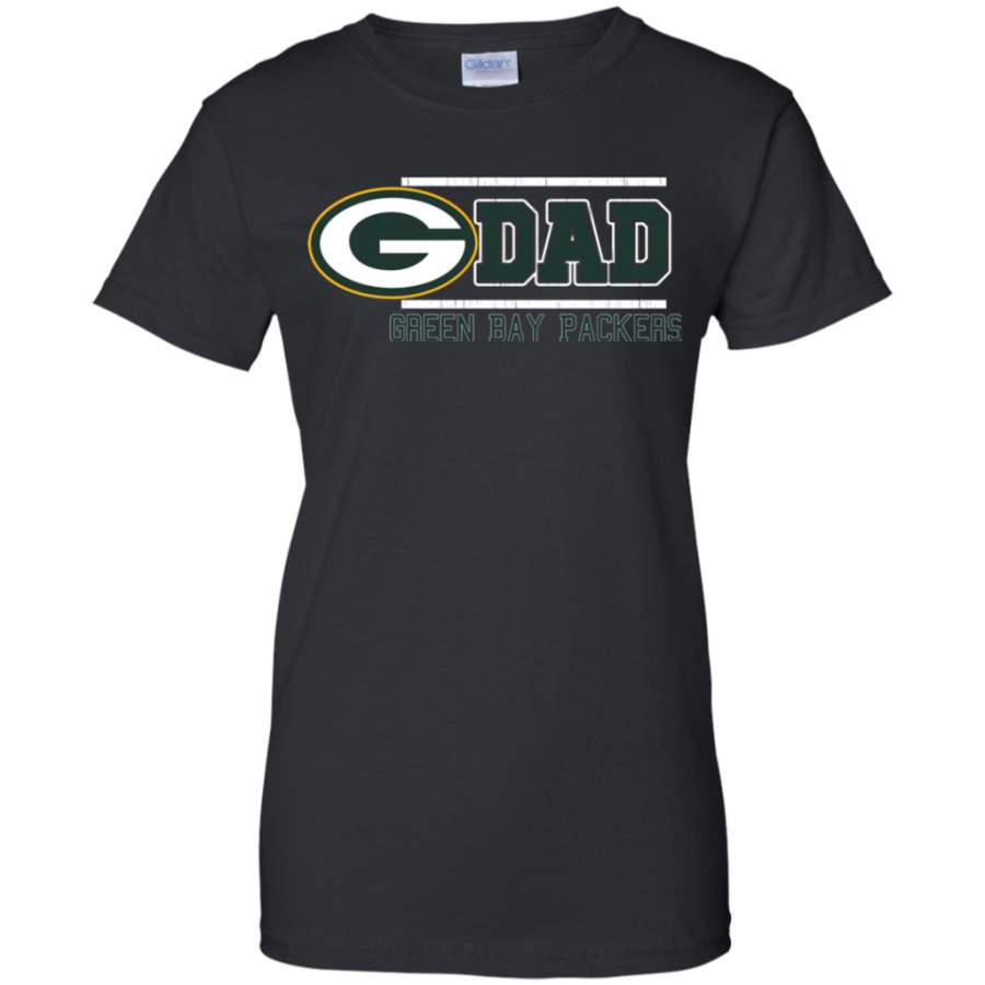 Trending tees Green Bay Packers Dad – Father’s Day Shirt Ladies’ T-Shirt