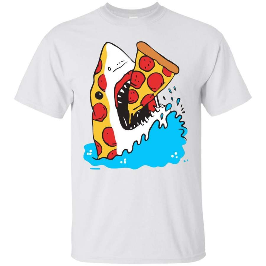 AGR Shark Eating Pizza T-Shirt