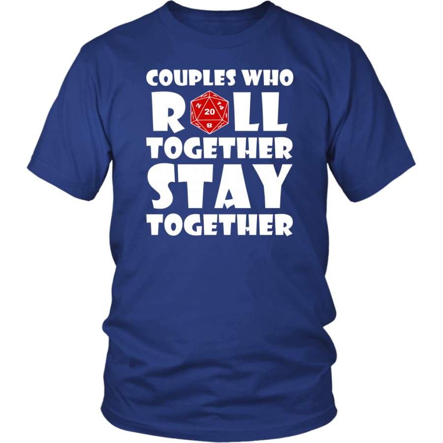 Couples Who Roll Together DND T-Shirt