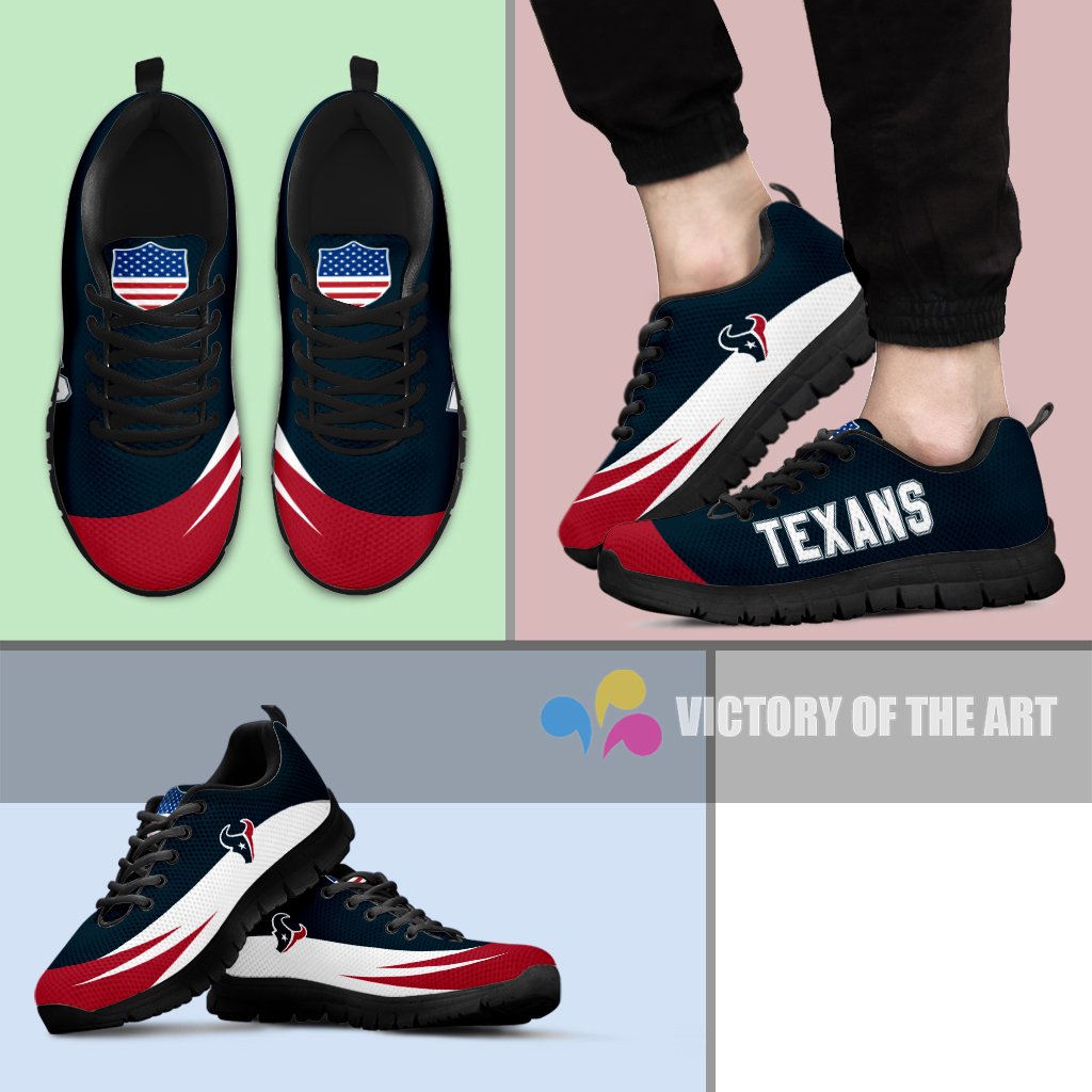 Special Gift Logo Houston Texans Sneakers