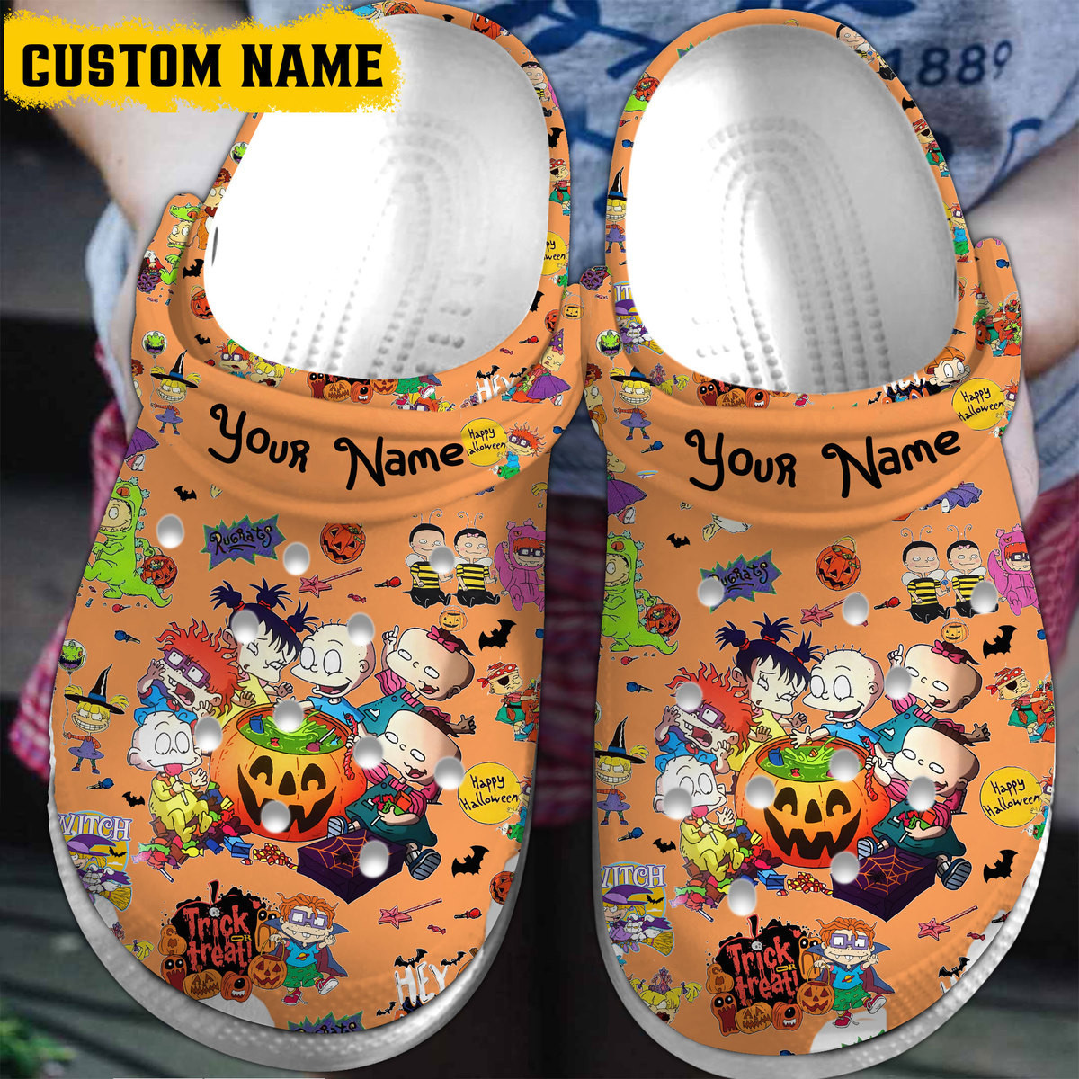 Rugrats Tv Series Crocss Clogs For Men Women And Kid Ugekbj7B-1