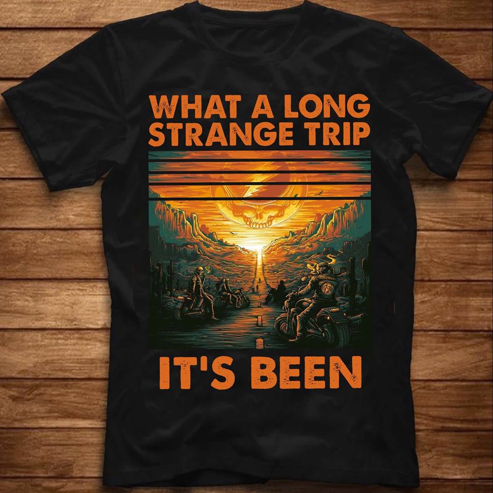 Skeleton What A Long Strange Trip It’s Been Standard Men T-shirt