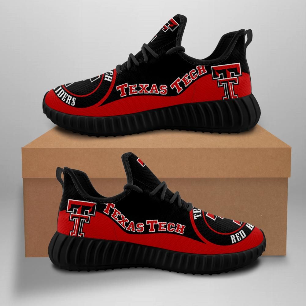 Texas Tech Red Raiders Sneakers Big Logo Yeezy Shoessport – Yeezy Shoes