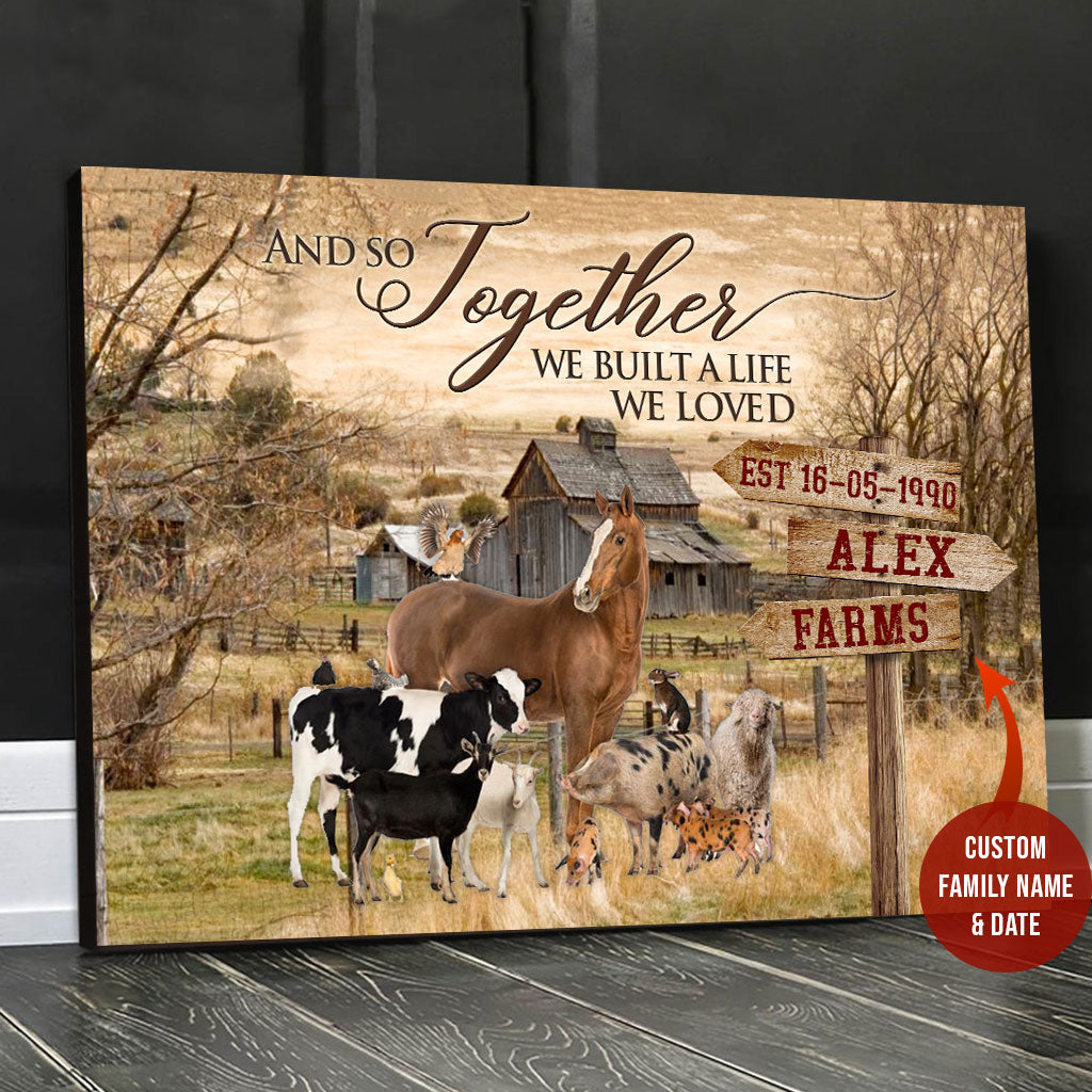 Together Canvas A0506 Farm – Animal