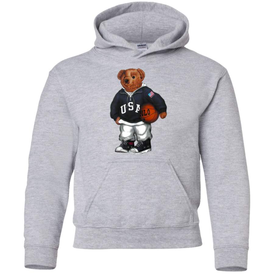 AGR POLO BEAR STADIUM Youth Pullover Hoodie