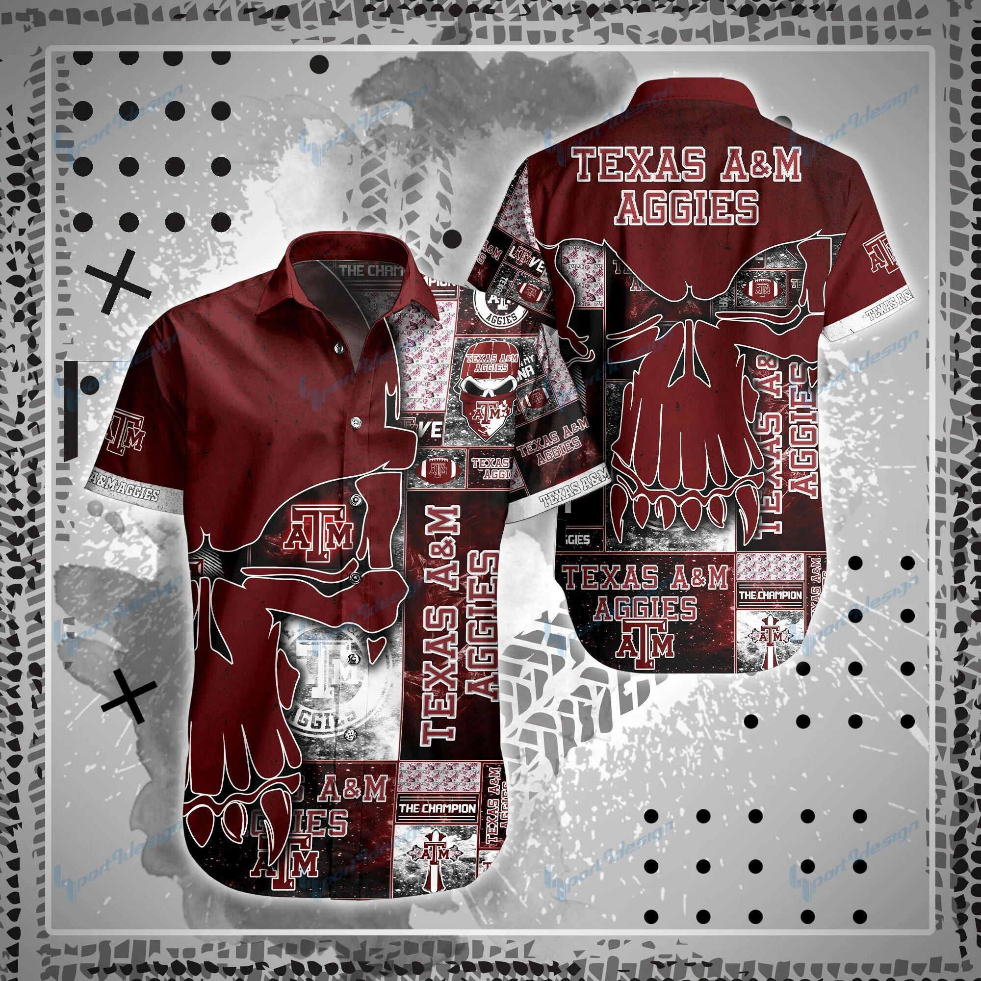 Texas A&M Aggies Shirt And Shorts Bg76