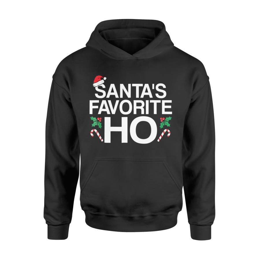 Christmas T-Shirt Santa’s Favorite Ho T-Shirt Santa Xmas T-Shirt – Standard Hoodie