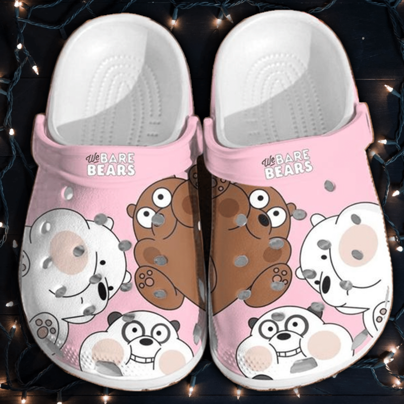 Cute We Bare Bears Clogs Clogband Clogs, Comfy Footwear, Shoes