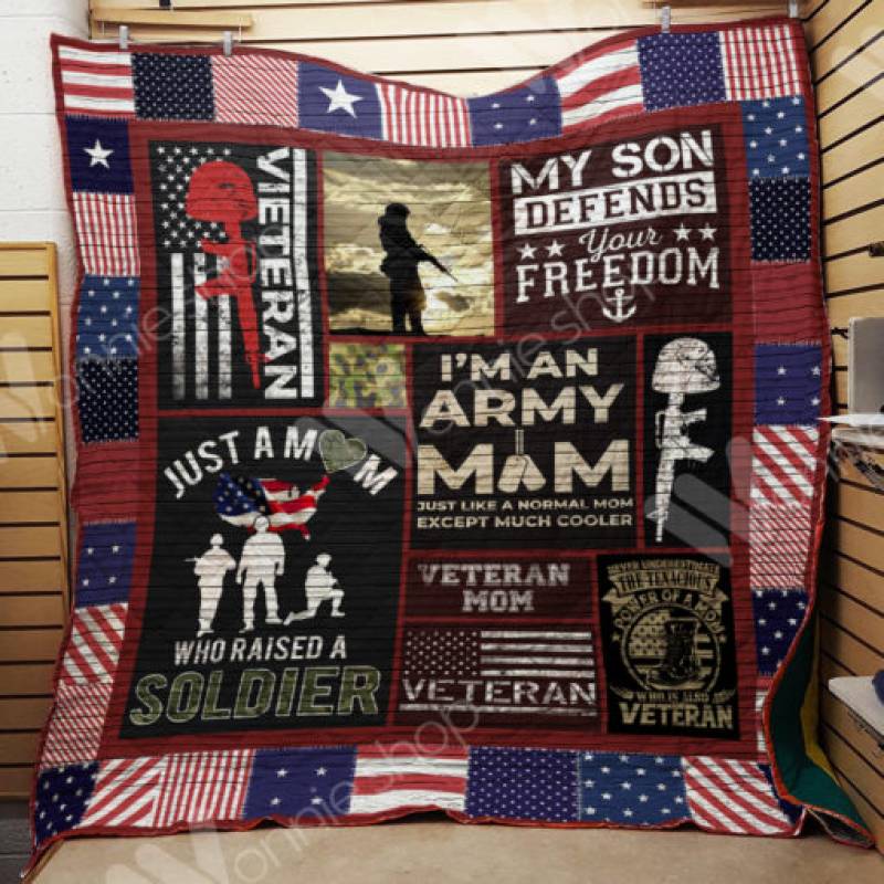 Veteran Mom M1803 83O34 Blanket