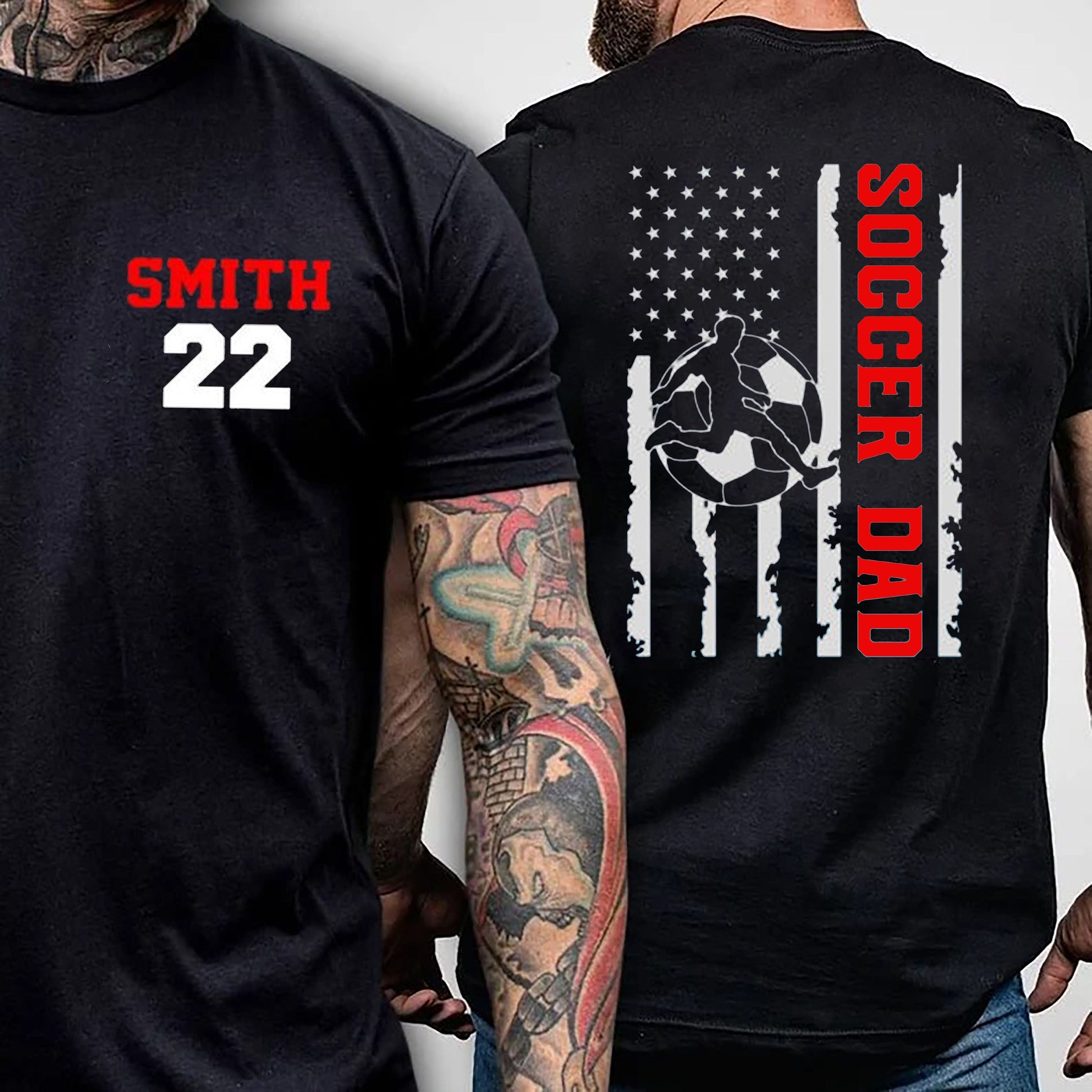 Soccer Dad American Flag Gift Shirt , Gift For Soccer Dad,Shirt For Soccer Dad,Soccer Dad Tee,Soccer Shirt For Father,Soccer Shirt For Dad Alwaysky Fashion - 2024 Colletion