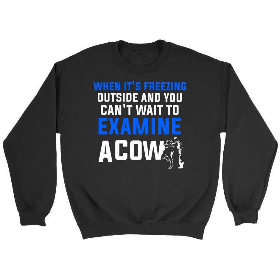 When it’s freezing outside… – Large Animal Vet – Long Sleeve