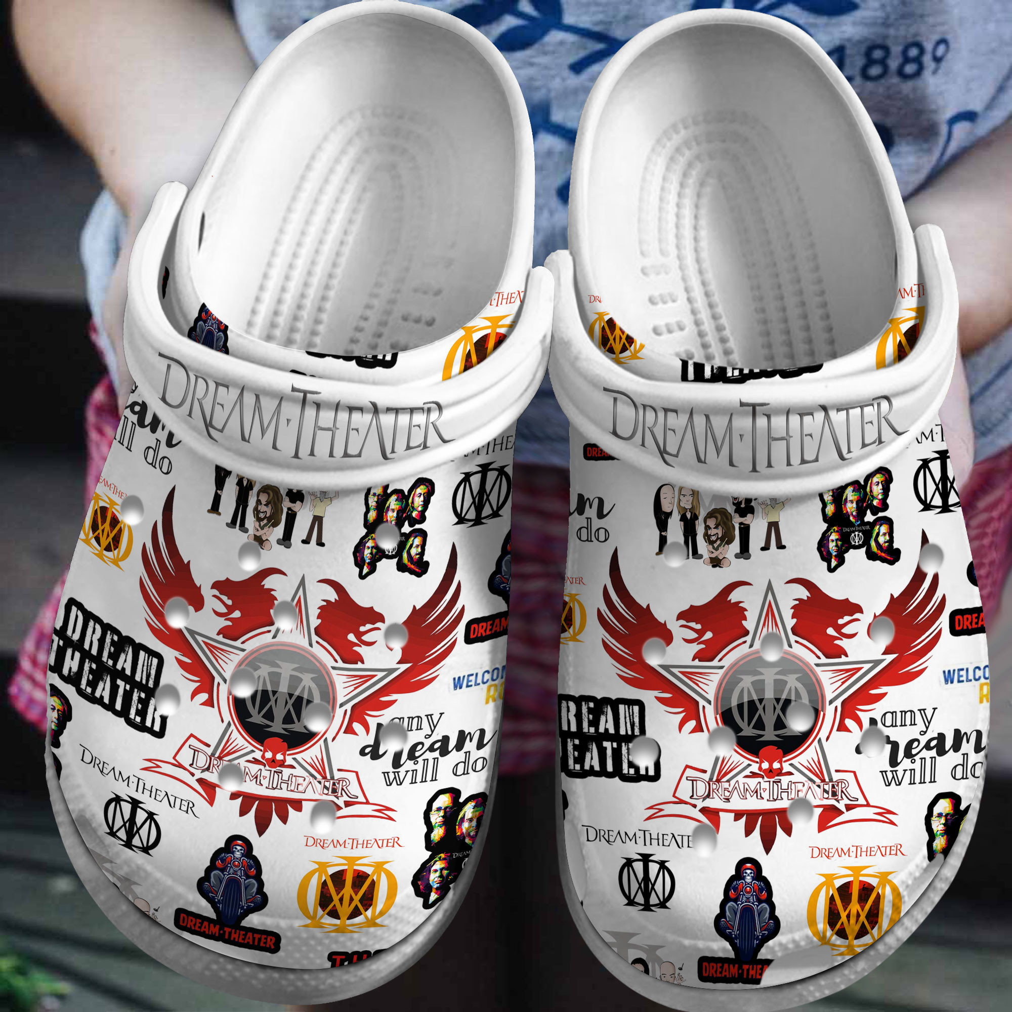 Dream Theater Crocss Clogs For Men Women And Kid Mmv95H4X