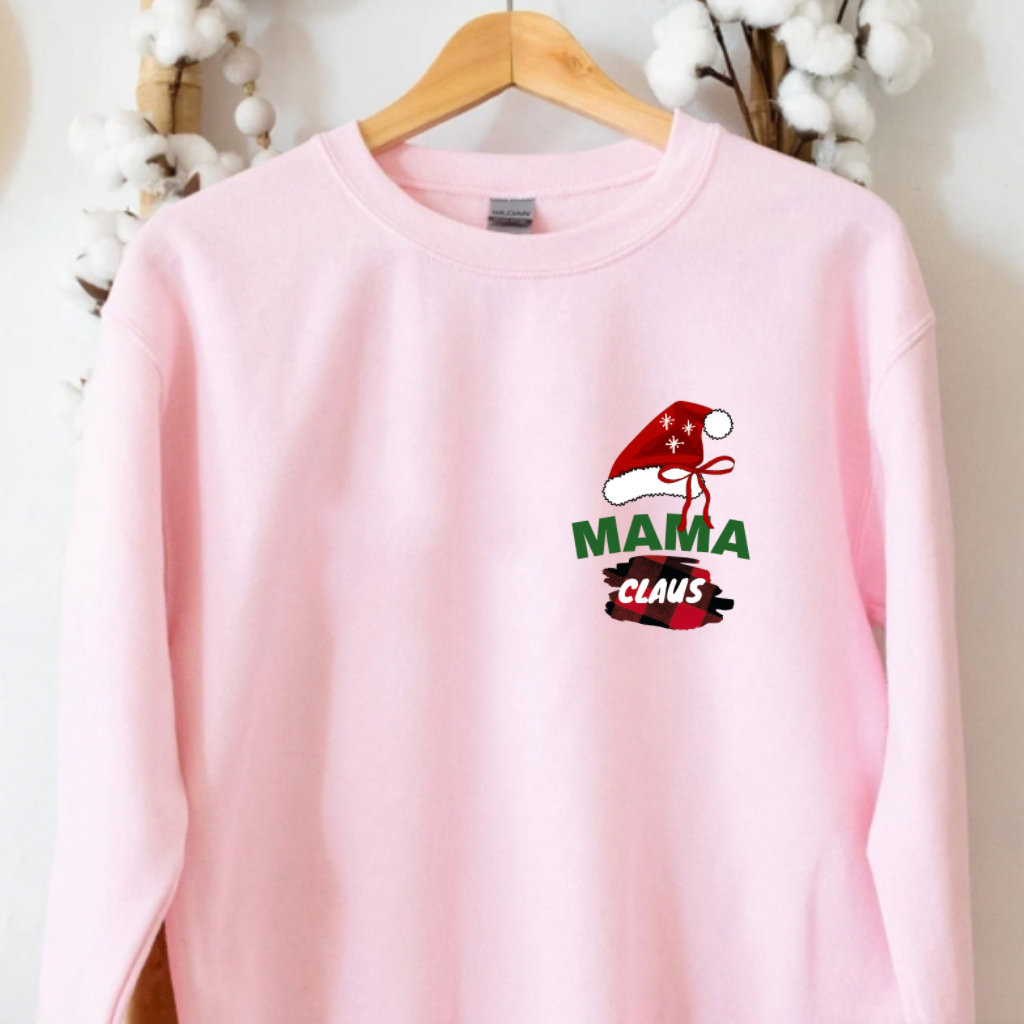 Christmas Sweatshirt 2021, Mama Claus 2021 Sweatshirt, Gift For Her, Gift For Mom