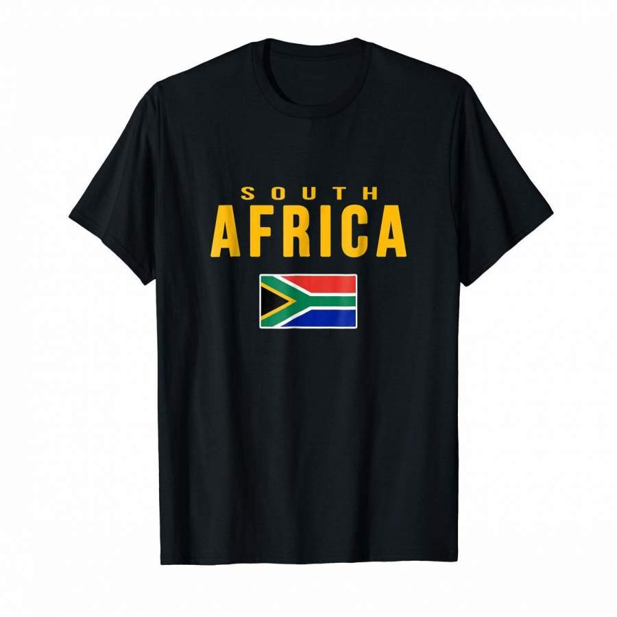 South Africa T-shirt South African Flag