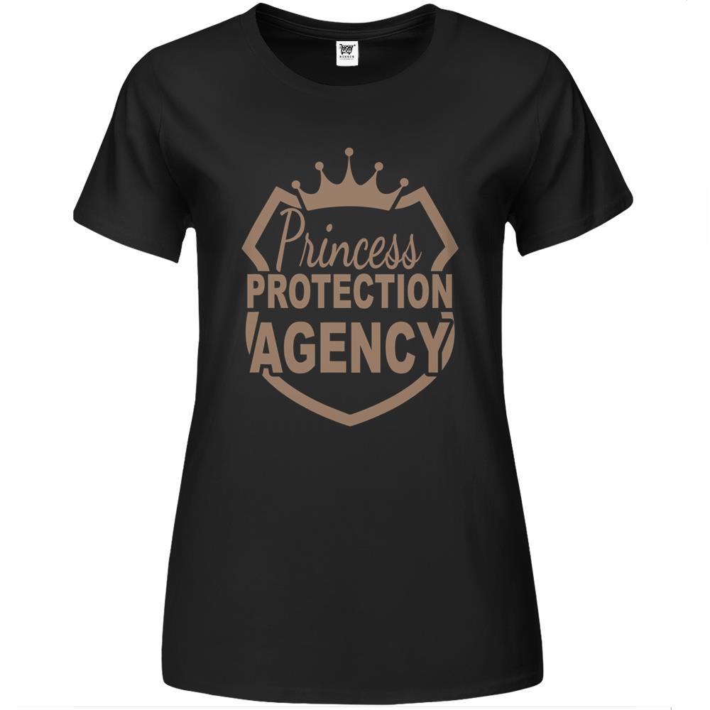 Princess Protection Agency Funny Father S Day Outfitt Premium Womens Tshirts