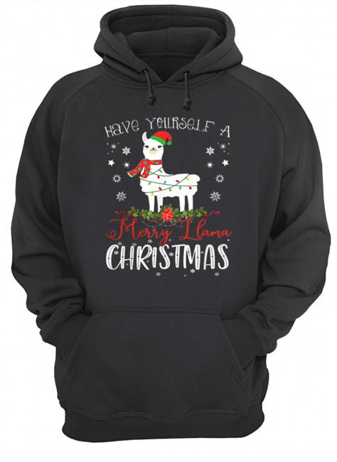 Have Yourself A Llama Christmas Hoodie, Christmas Shirt, Christmas Holiday Shirts, Best Friend Gift, Gift For Him, Christmas Gift For Her, Christmas Gift Ideas 2019, Unisex Shirt, Plus Size Shirt Hoodie Fashion