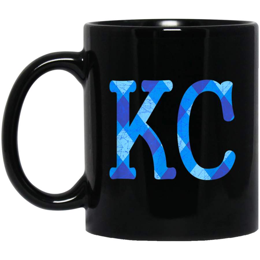 Kc Vintage Royal Blue KC Fan Gear Kansas City Retro Classic Mug