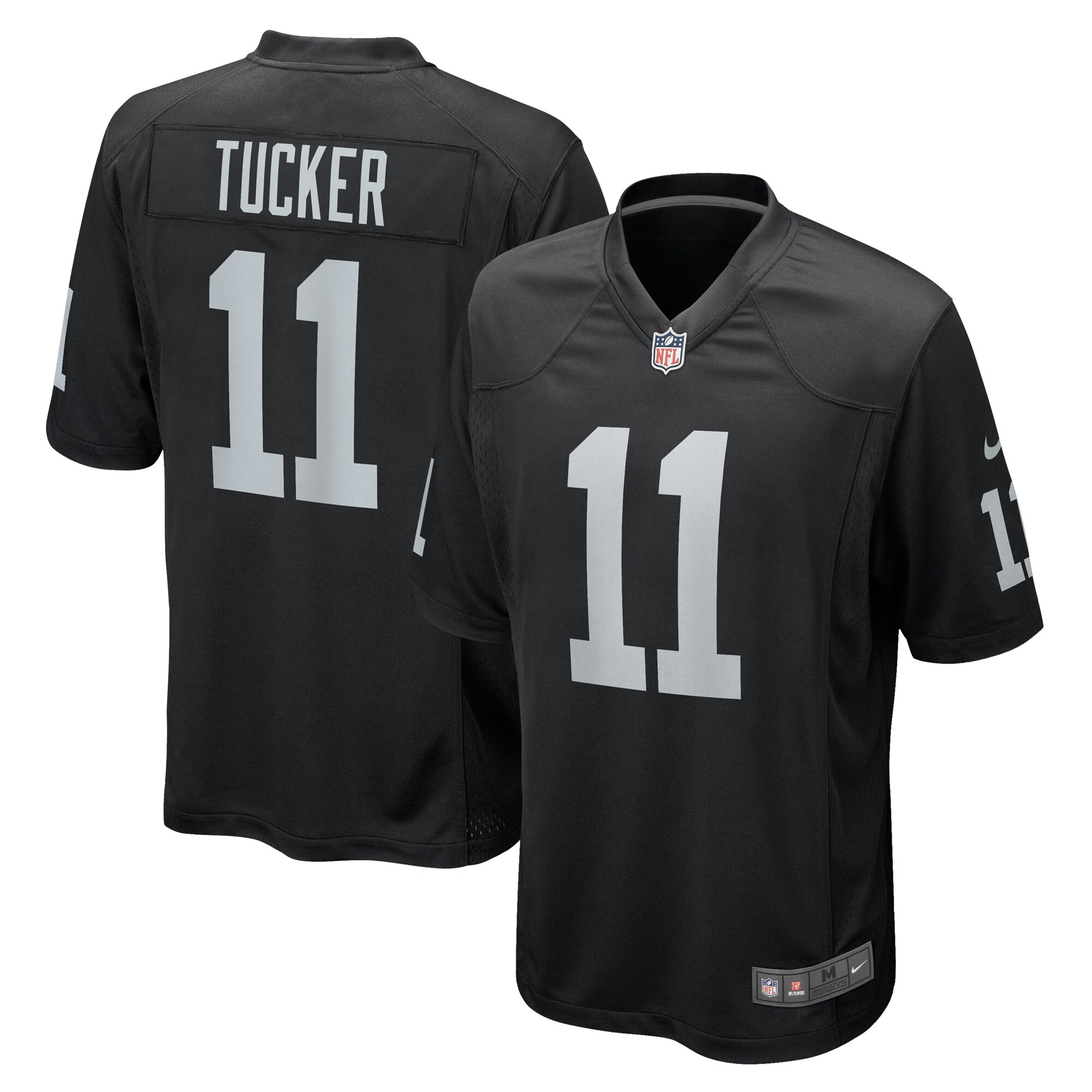 Tre Tucker Las Vegas Raiders Team Game Jersey – Black