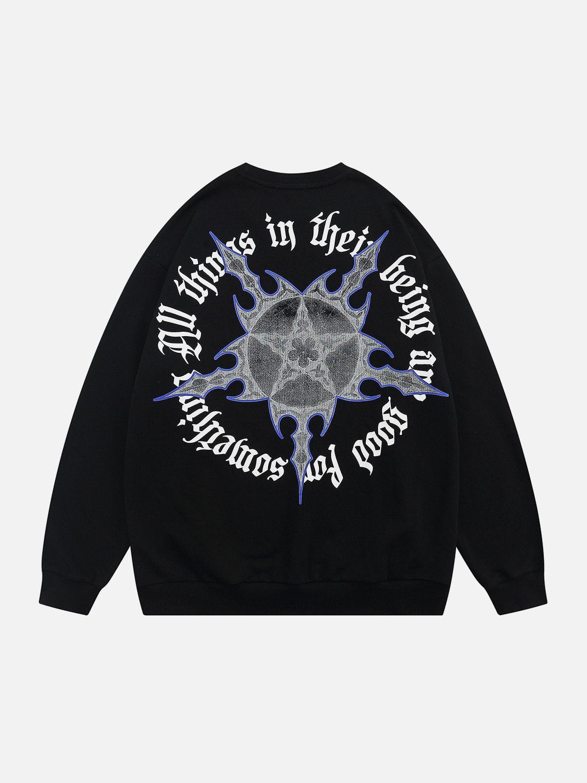 Talishko™ – Hip Hop Vintage Loose Sweatshirt