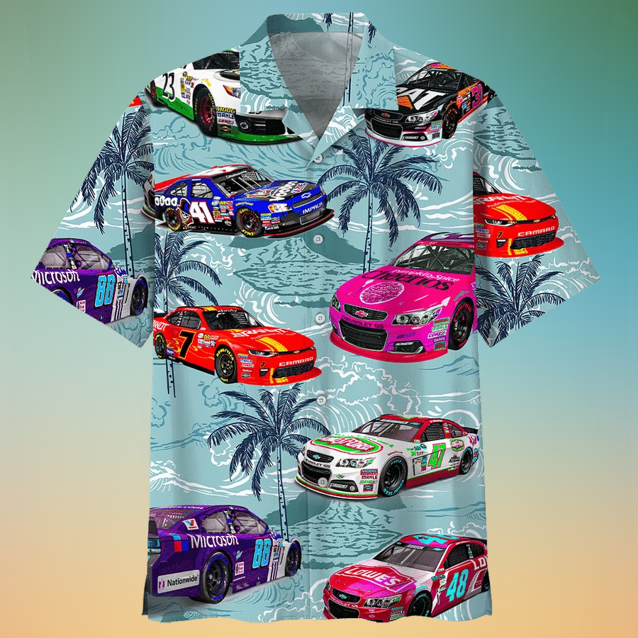 Racing Car Hawaii Shirt For Men Women Adult Ha18525