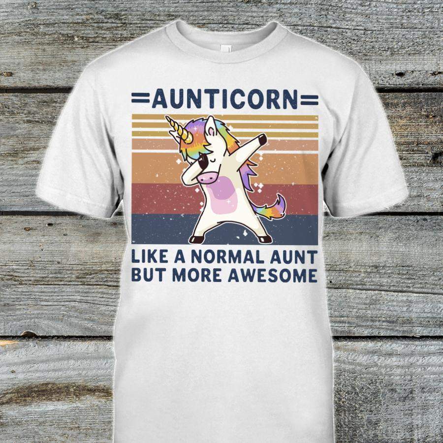 Aunticorn Vintage Shirt new