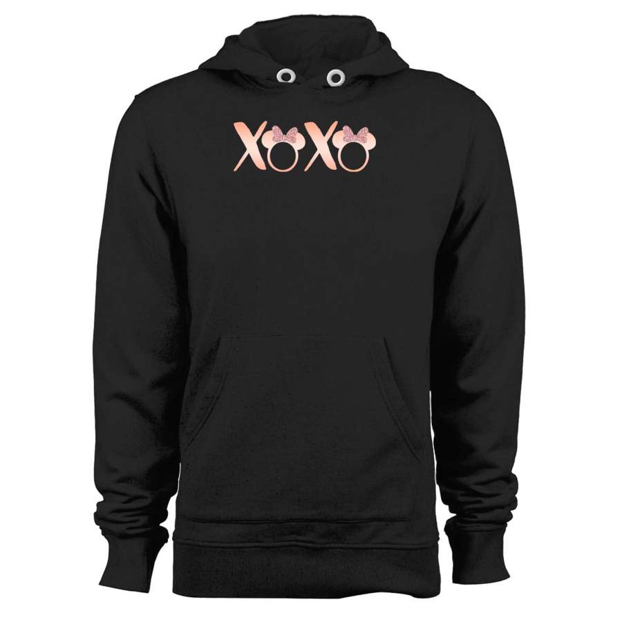 Xoxo With Minnie Head Unisex Hoodie