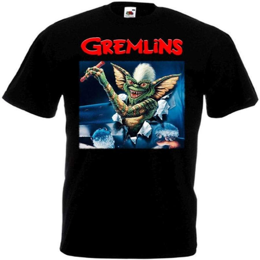 Gremlins Spike Movie Poster Male T Shirt