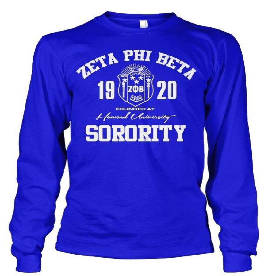 Zeta Phi Beta Roots Long Sleeve T-Shirt