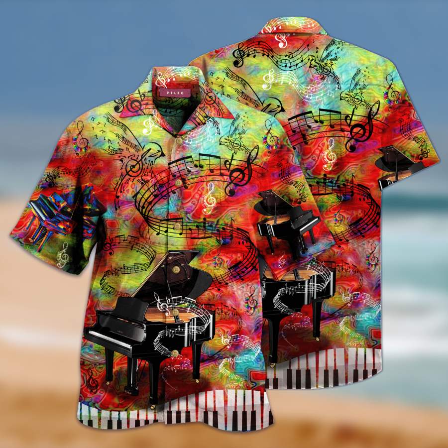 Let The Music Guide You To World Hawaii Aloha Shirts Ha57767