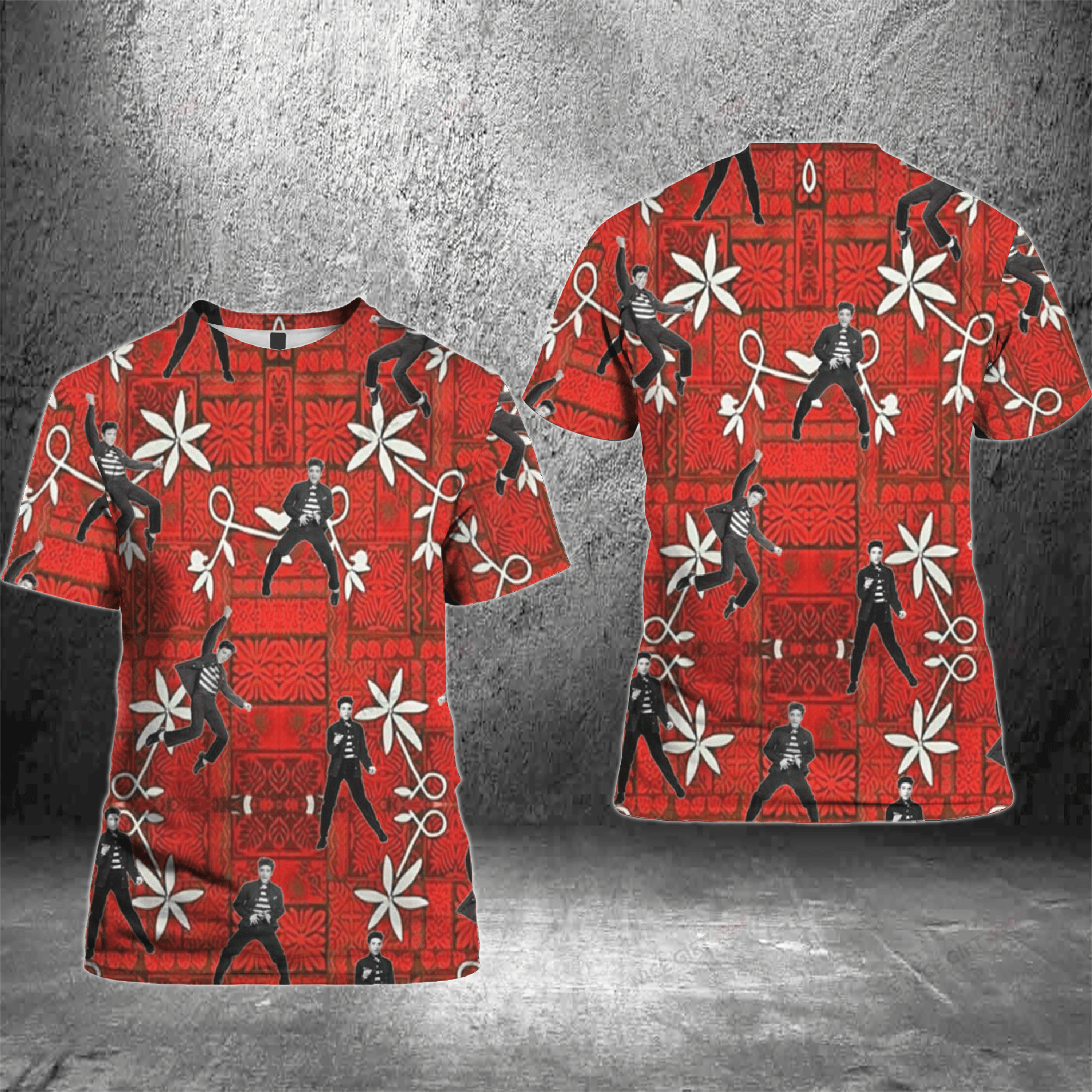 Elvis Presley 3D T-Shirt 3Ts-H6O3