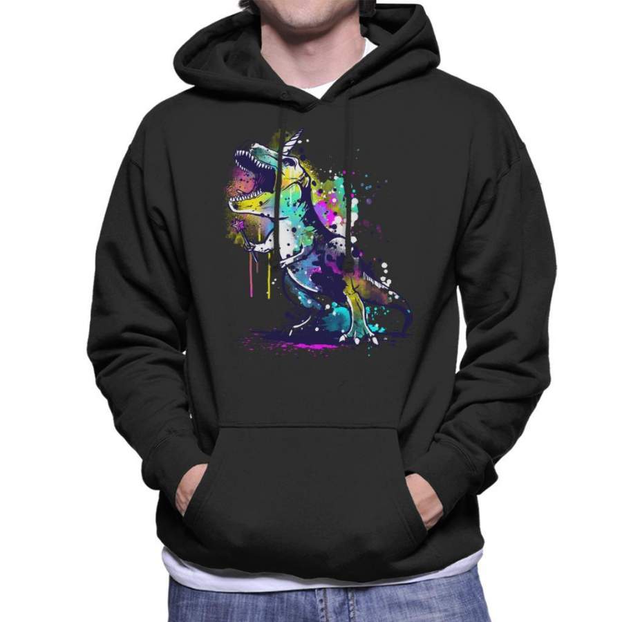 Unicornosaurus Rex Men’s Hooded Sweatshirt