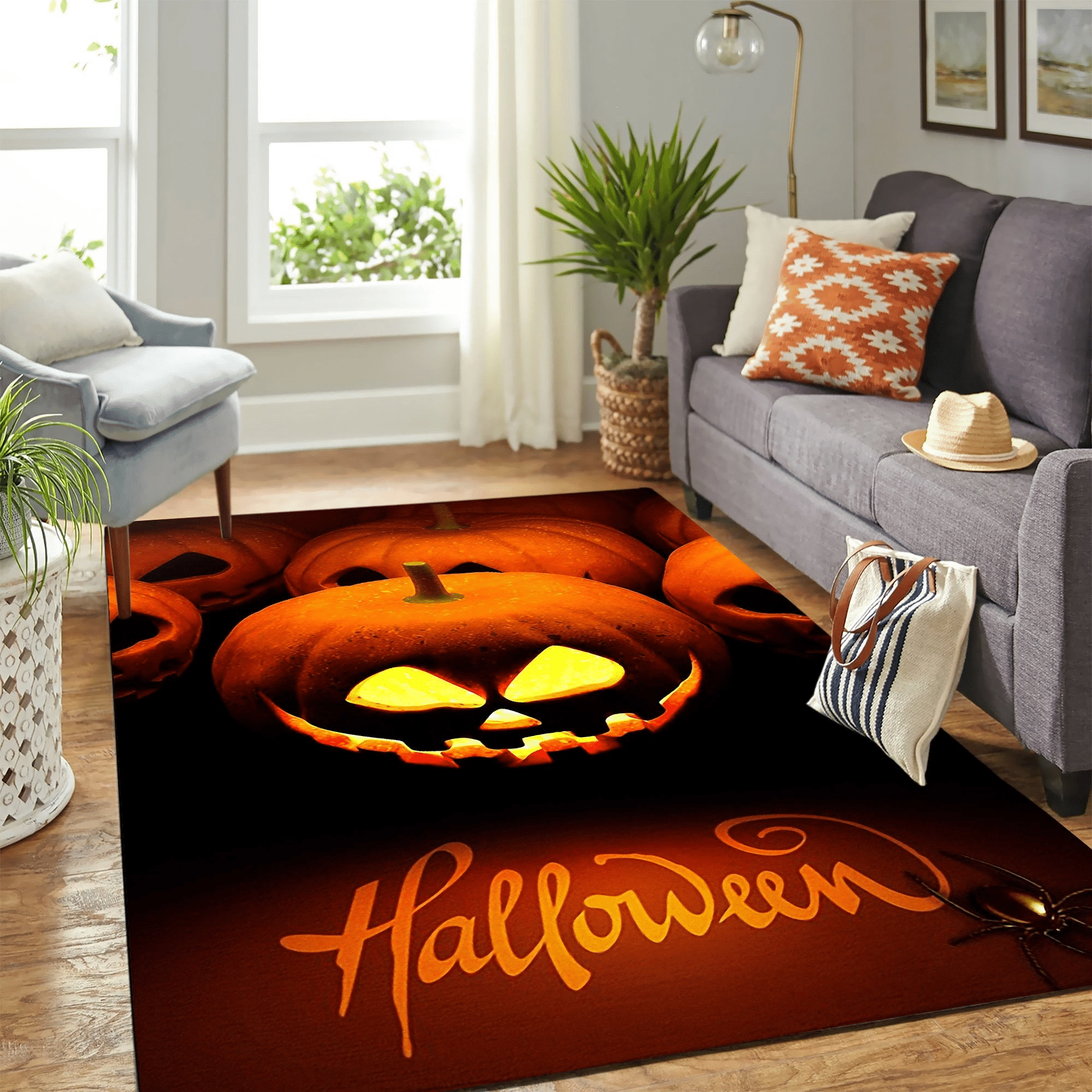 Halloween New Carpet Floor Area Rug Chrismas Gift