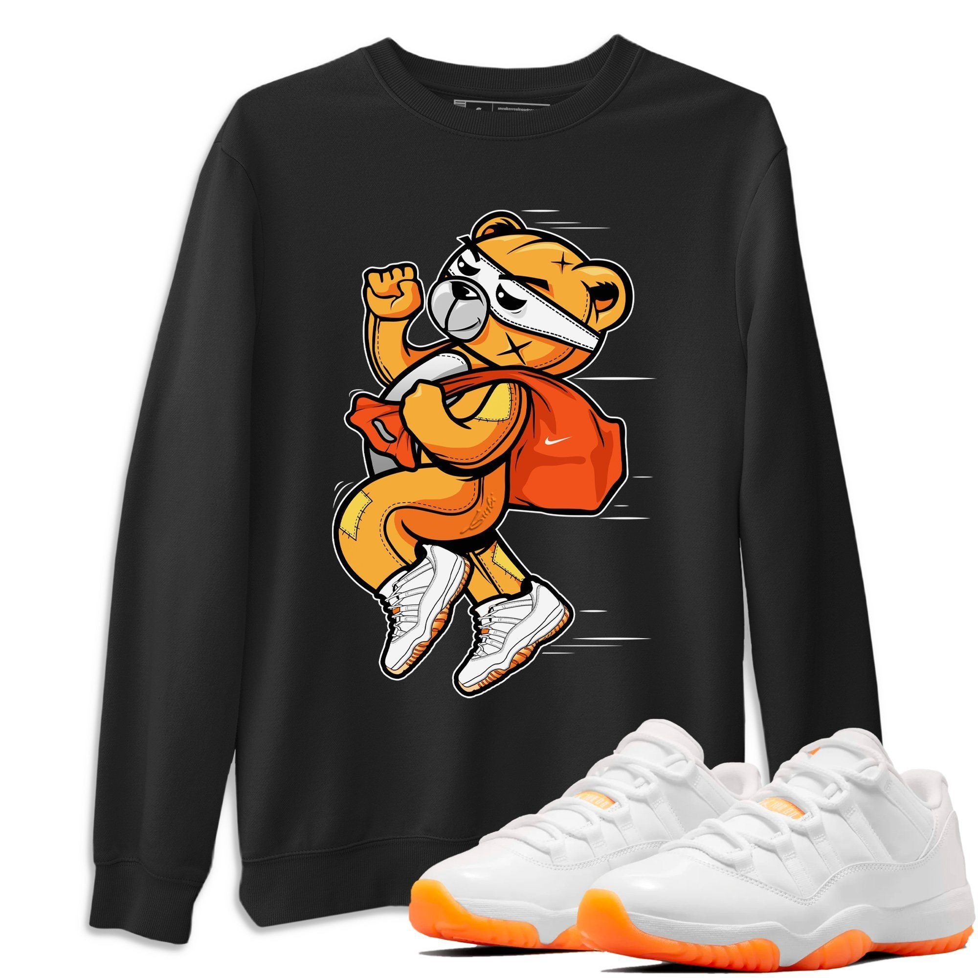 Thief Bear Sweatshirt – Air Jordan 11 Citrus