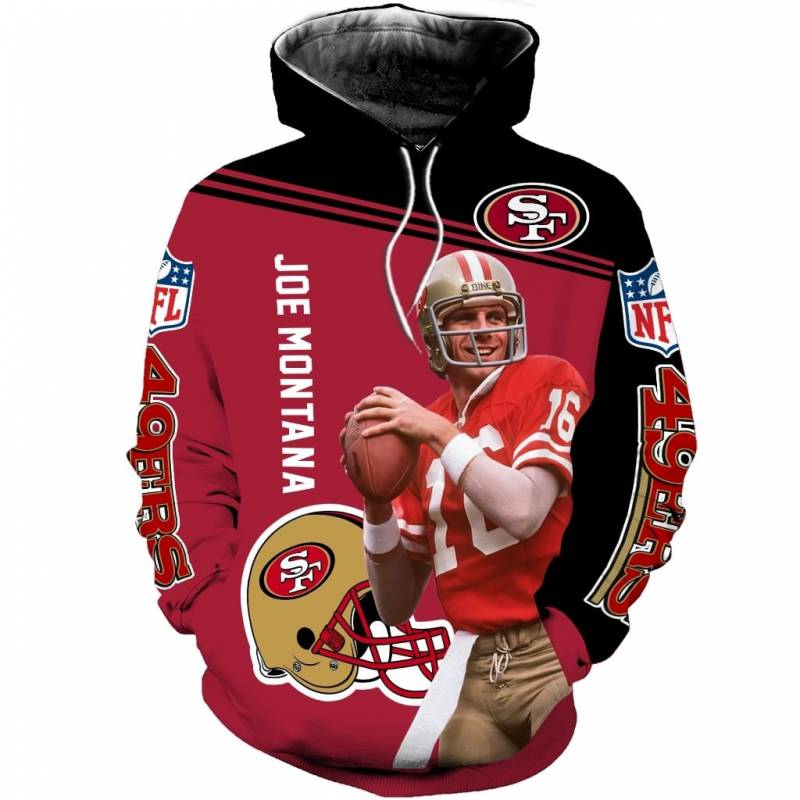 Joe Montana San Francisco 49ers All Over Printed